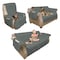 Pet Adobe Furniture Cover for Chair with Non-slip Strap, Stain Resistant Good for Kids and Pets Gray 951613GRV - alternate 5